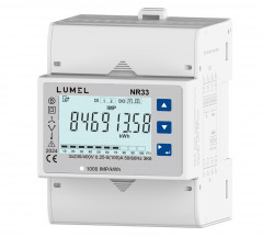 Energy meter for 3-phase network 100A - NR33